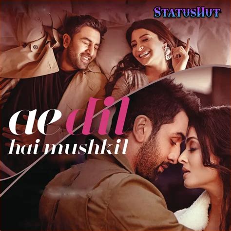 ae dil hai mushkil status|a&e dil hai mushkil reviews.